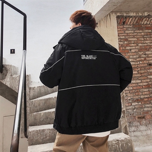 含ins冬季新款80白鸭绒连帽羽绒服男DS-B293-A709图片