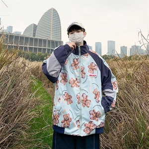 美式高街小众破反光夹克外套  ST01 P50图片