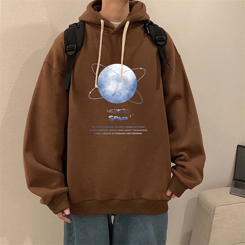 纯棉连帽卫衣男大码运动帽衫宽松薄WY2241-P35,男装卫衣,电商A040