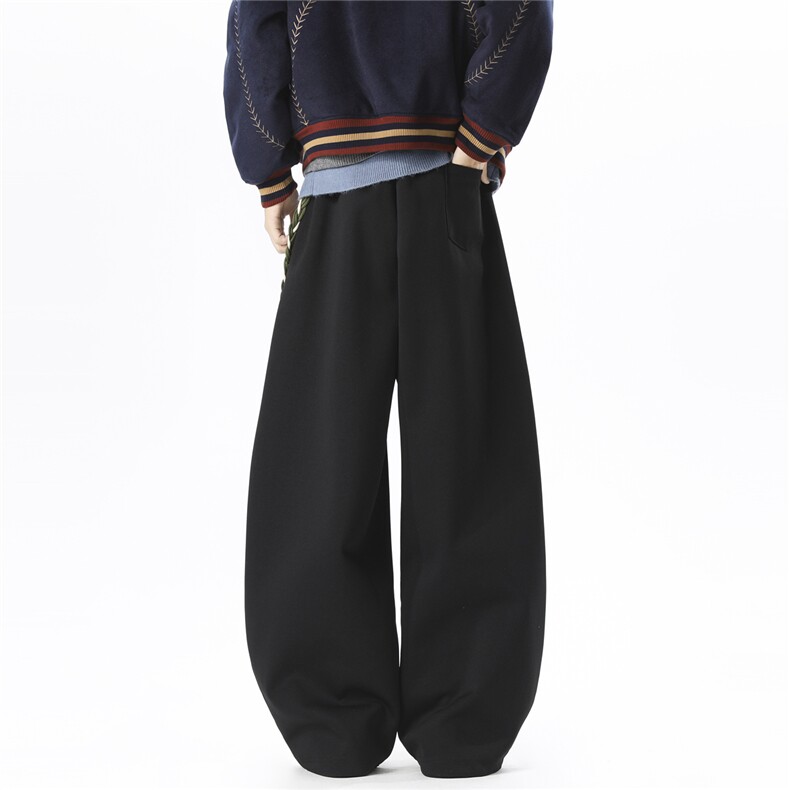 【现货】9070加厚-特P50-控98冬季加厚休闲裤400克重磅运动卫裤,男装休闲裤,电商B335