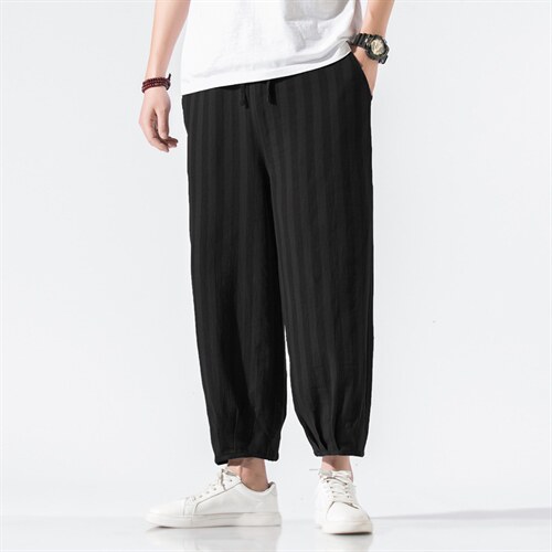 风春夏薄款男士宽松休闲裤哈伦裤男运动裤大码九分裤923P45，女装休闲裤，钱塘788(原4013)