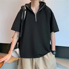 夏季潮牌男士短袖t恤男潮流上衣情侣半袖冰丝棉体恤衫WT72P30图片