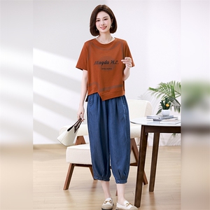 时尚休闲女装套装宽松显瘦两件套舒适百搭日常穿搭