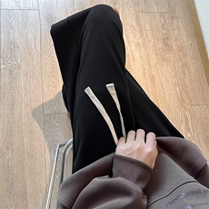 2024新款休闲裤男士春秋重磅加绒卫裤男生运动男款裤子K132/P38，男装休闲裤，星座506