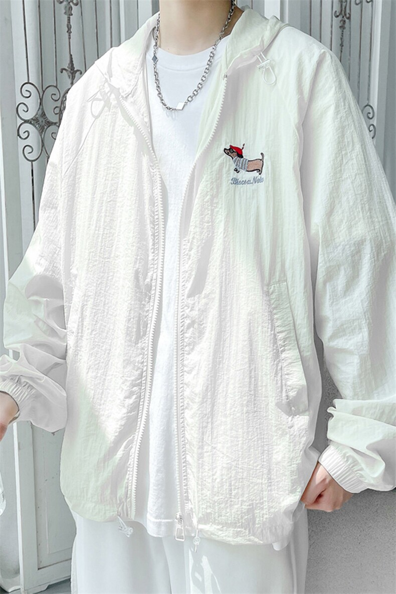 2025夏季新款旋律风车大码UPF50+防晒衣M-5XHS25454-特P35,男装夹克,电商A022