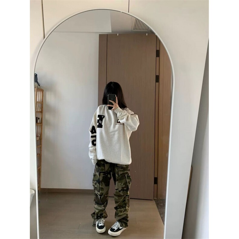 5546-P48原版做工刺绣纯棉华棉复合休闲卫衣薄款/加绒,女装卫衣/绒衫,星座617A-2