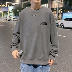 S6232-P28秋季圆领卫衣男大码韩版宽松长袖外套，男装卫衣，电商A040