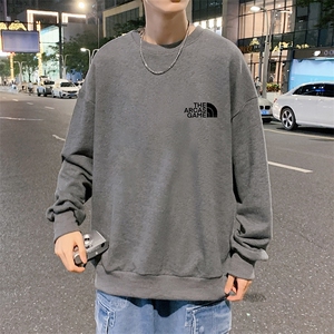 S6232-P28  秋季圆领卫衣男大码韩版宽松长袖外套图片