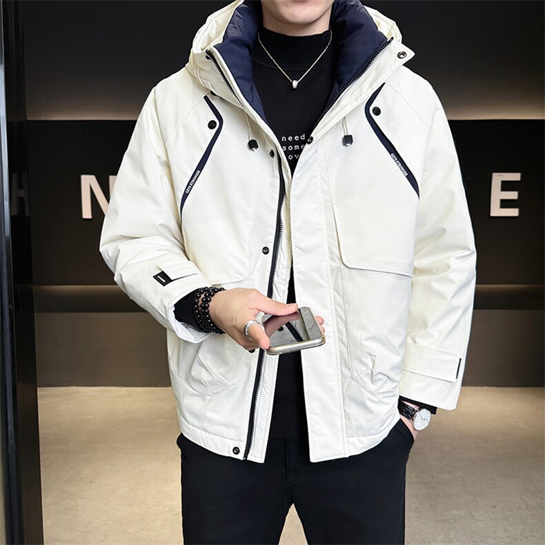 M-3XL24605-P215298标50绒连帽冲锋衣羽绒服男,男装夹克,电商B321-1