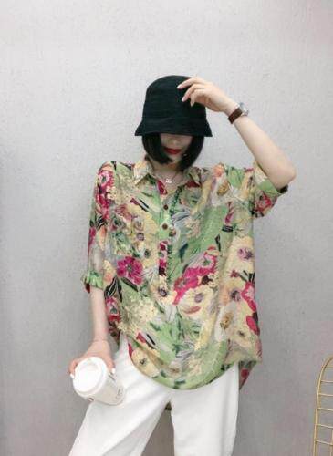 （现货）夏季新款天丝衬衫，女装衬衫，雅克赛奇