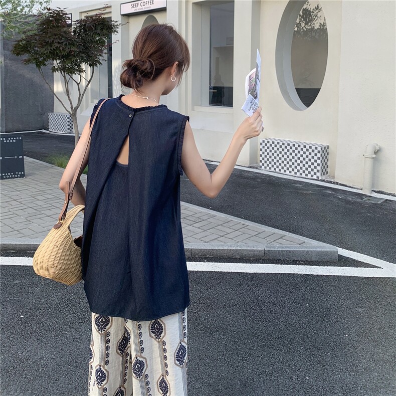 2025新款设计感印花套裤,女装套装/套裙,1C130