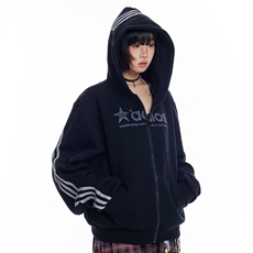 W167-P52带帽长袖美式潮牌无性别高街新款秋冬季春秋款休闲，男装卫衣，电商B323A