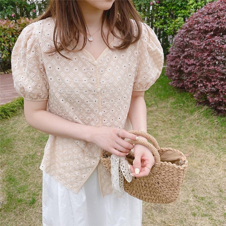 夏季韩系上衣系列，女装，唯品