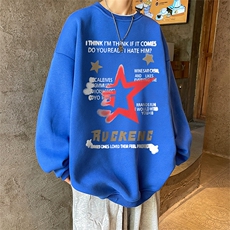直播360克重磅美式印花卫衣Y208特P28同步供应华棉品质P38特，男装卫衣，电商A486