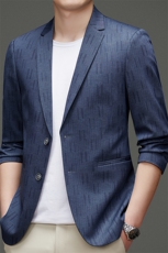 DJ2295钱塘2020-3新款时尚休闲简约秋冬季中年男士西服外套P147，男装西服，钱塘207-3