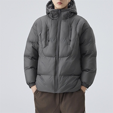 棉衣男宽松防风防水加厚棉袄DSA157B-M8851-特P88，男装棉衣，电商A157B