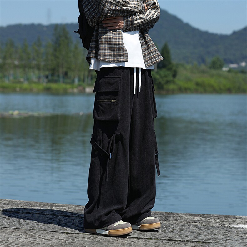 现货灯芯绒工装裤男休闲裤KD615-P5078,男装工装外套,电商D312-1