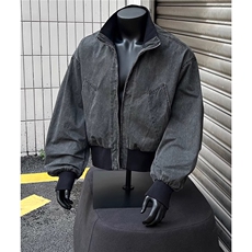 1506-1/JF8281/P71复古水洗做旧飞行员夹克上衣男小众设计感百搭，男装夹克，星座1506-1