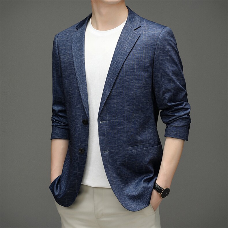 BJ5509男式2022春季新款便西男韩版西装外套商务休闲西服P156图片