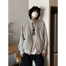 春新品两面穿哈灵顿美式复古基础款潮流夹克衫男女同款JKB08，男装夹克，星座516A