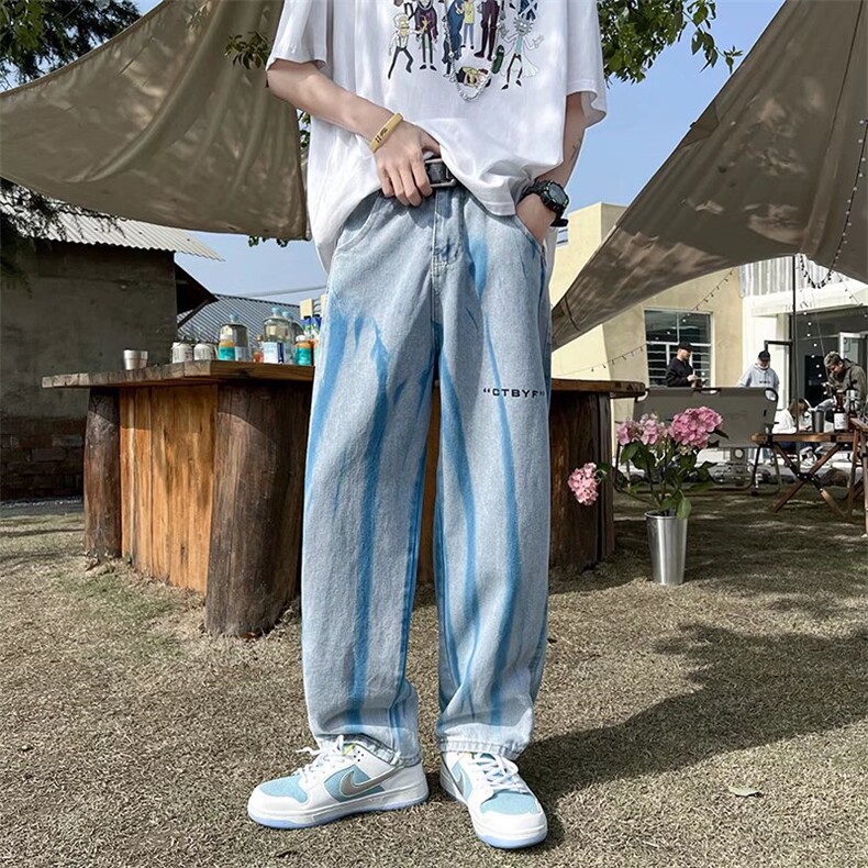 2023年新款男直筒休闲牛仔裤N1308P45,男装牛仔裤,星座1116-2