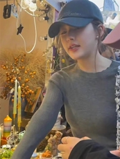 明星同款四平圆领精纺仿羊毛针织衫修身显瘦百搭时尚女毛衣，女装针织衫/毛衣，雪真羊绒