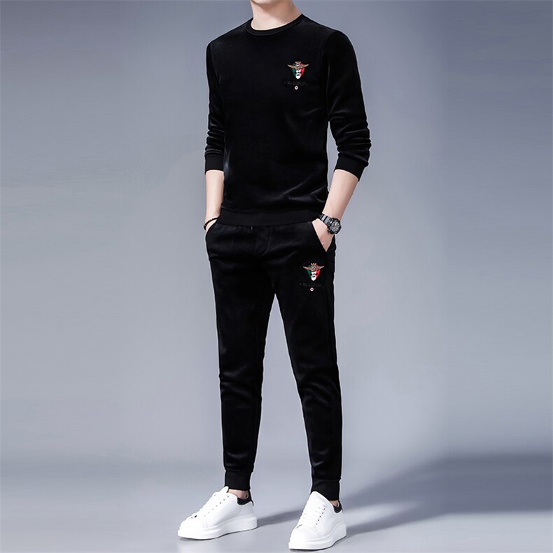 SA8350-2钱塘2020-2中青年男士冬季厚款时尚休闲百搭卫衣P147，男装休闲套装，钱塘207-2