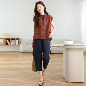 时尚套装夏季薄款2025新款气质减龄两件套，女装套装/套裙，忆绮罗