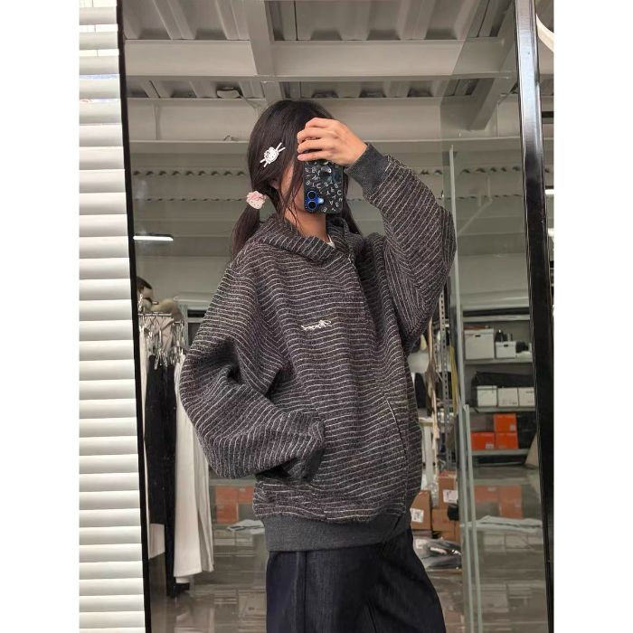 5397-P63刺绣+白金拉链后包领【广州原版面料】卫衣薄款，女装卫衣/绒衫，星座617A-2