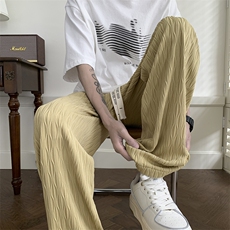 703-K309-特P35春夏新面料纹理感休闲长裤，男装休闲裤，星座703