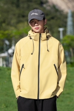 户外冲锋衣2026新款男女单层春秋季防风防水运动夹克外套8587-P50，男装夹克，星座1403A