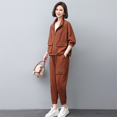 时尚休闲女装套装显瘦百搭两件套舒适保暖秋冬新款，女装套装/套裙，叶笙衣