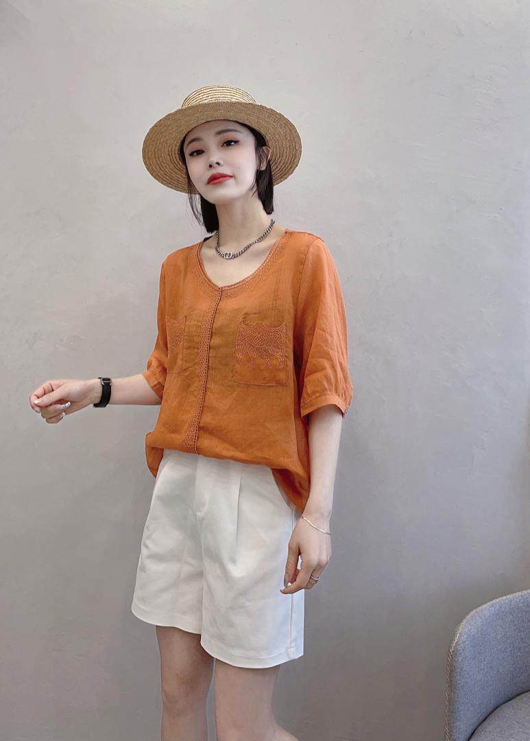 苎刺绣小衫，其它，依伊贝诺