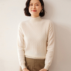2025秋冬新款绒女士12针正反针半高领纯色羊绒衫,女装羊绒衫,拓驰羊绒,清河羊绒市场 2025秋冬新款绒女士12针正反针半高领纯色羊绒衫,女装羊绒衫,拓驰羊绒,清河羊绒市场