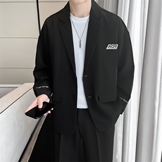23/秋轻熟风西装外套男士韩版宽松潮流西服上衣A210-XZ01-P95，男装西服，电商A210