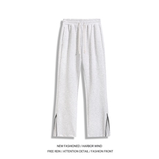 抖音品质美式休闲裤脚拉链设计感百搭卫裤B315-K25804-特p35控68，男装休闲裤，电商B315