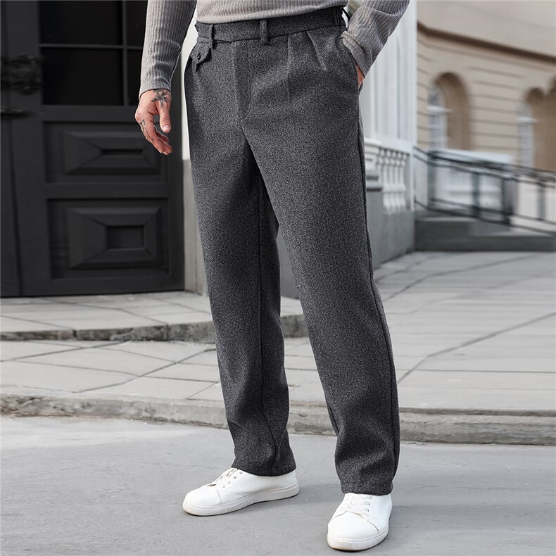 春夏季休闲运动百搭呢料西装裤XZ402-2-XK053批50控68（S-XL），男装西服套装，星座402-2