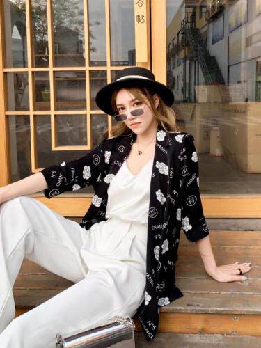 夏季新款，超薄防晒西装，女装西装，欧佩琳