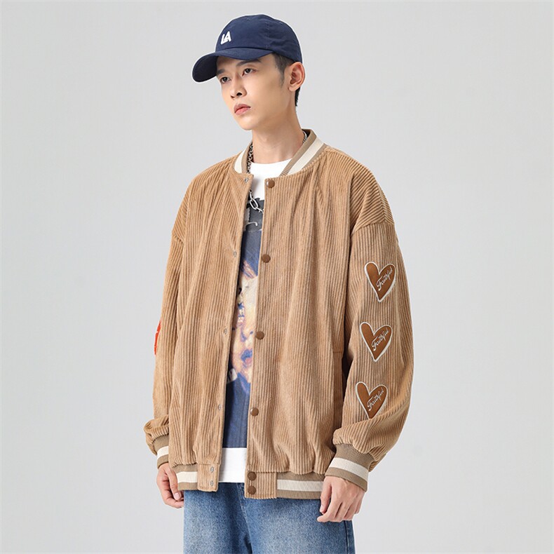 秋季新款无影墙针织外套潮牌棒球服外套WT2407-P85控138,男装夹克,星座717
