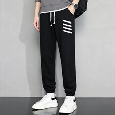 休闲裤男22秋冬新款舒适百搭运动裤潮牌修身工装裤学生卫裤Z906，男装休闲裤，星座815-2