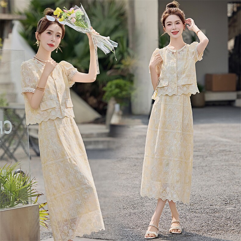 2025年夏季时尚潮流，女装套装/套裙，依曼迪