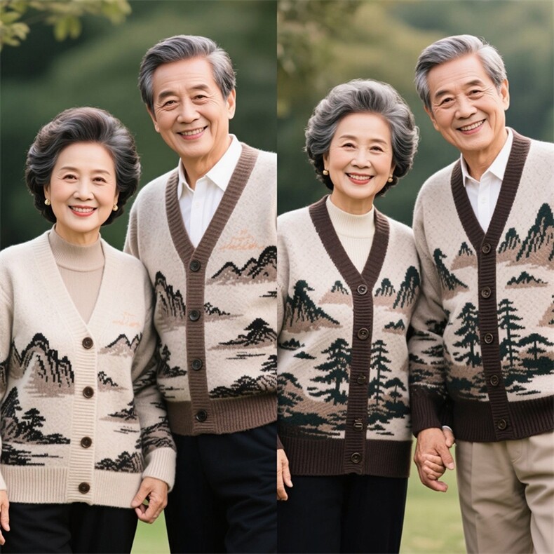 2025年秋季V领长袖青春流行时尚百搭通勤简约休闲开衫,男装羊毛衫,衣恋羊绒