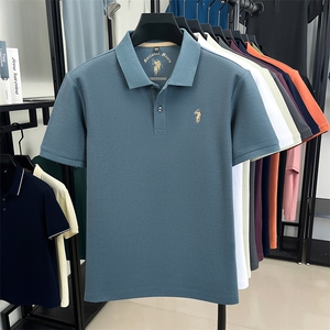 LWL-L83318D夏季男士新款短袖T恤青年修身体恤休闲POLO衫图片