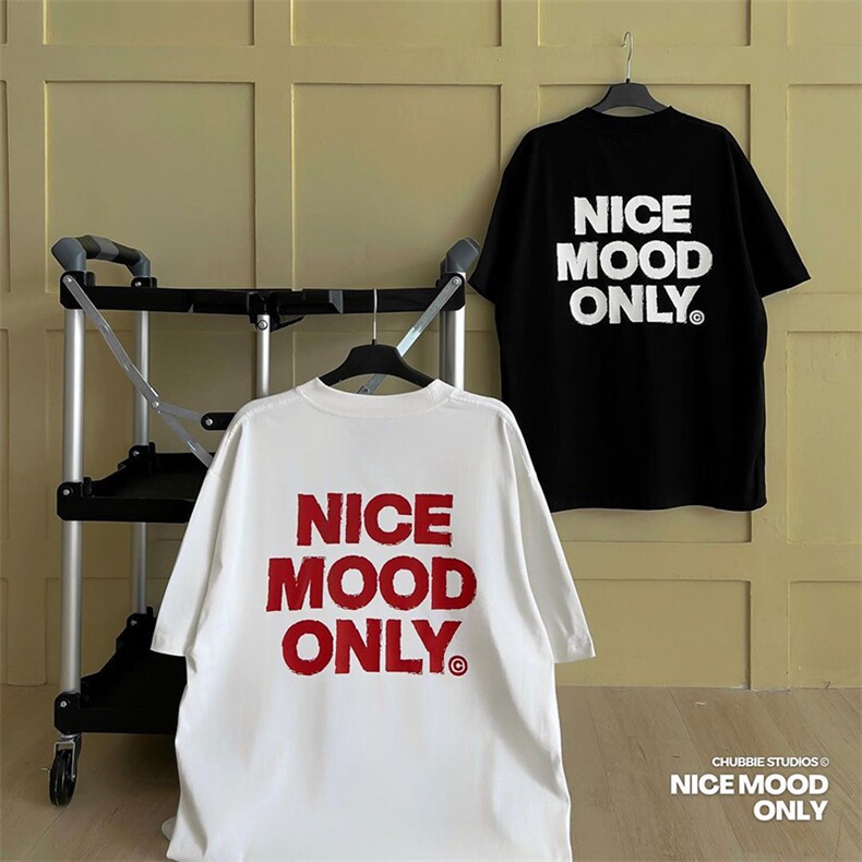 B225-T9268--P31-X39-全棉-重磅短袖T恤美式复古五分袖,男装T恤,电商B225