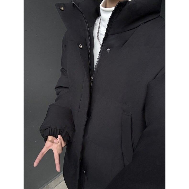 现货高品质美式冬季重磅三防加绒加厚羽绒棉衣立领厚外套棉服，男装棉衣，电商A486