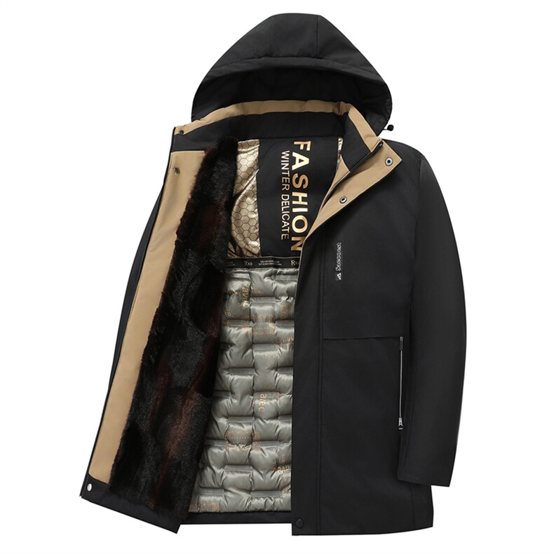 新款棉服外套男秋冬加绒加厚保暖中年棉衣上衣爸爸装958-P68,男装棉衣,星座1403A