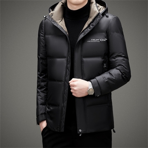 BAMJ-8979钱塘2020-2冬季厚款商务休闲中年男士有帽羽绒服P230图片