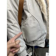 现货高品质美式高街冬季重磅硬挺短款座山雕毛领棉衣男女加厚外套，男装棉衣，电商A486
