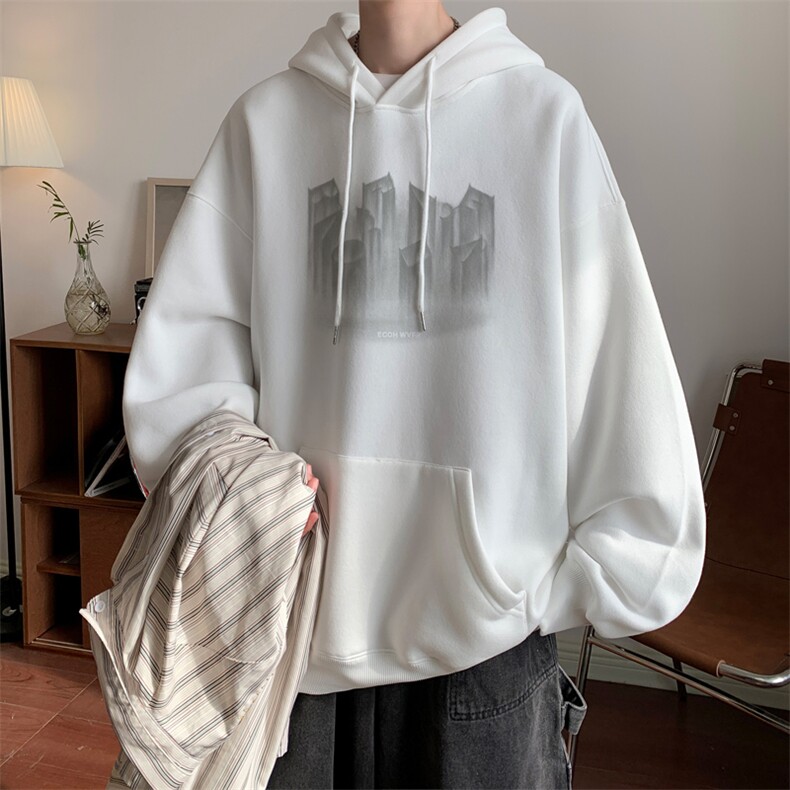 ！连帽圆领卫衣男装港风帽衫男LM147-P35,男装卫衣,电商B367