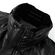 BG2439冬季海宁男士真皮绵羊皮面包服加厚羽绒夹克立领休闲皮衣，男装夹克，电商B360